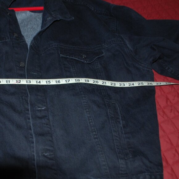 Black Denim "Mountaineer" Casino Jacket - Made in the USA - XXL - Picture 4 of 7